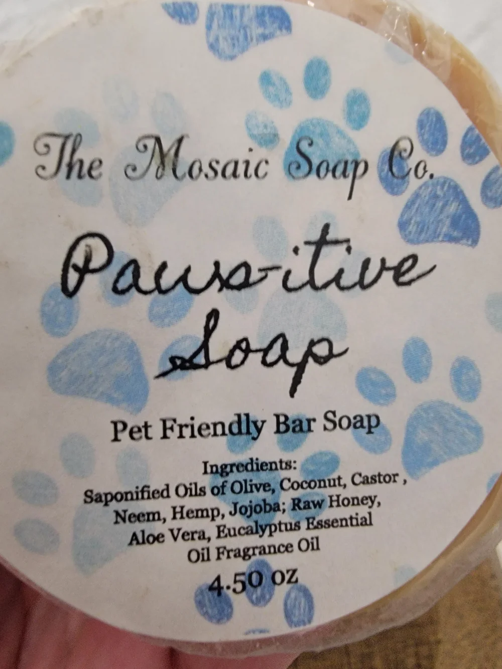 Pawsitive Pet Friendly Bar Soap